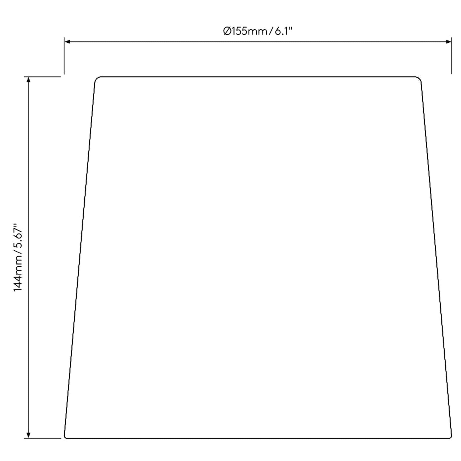 Edward Wall Light - line drawing.