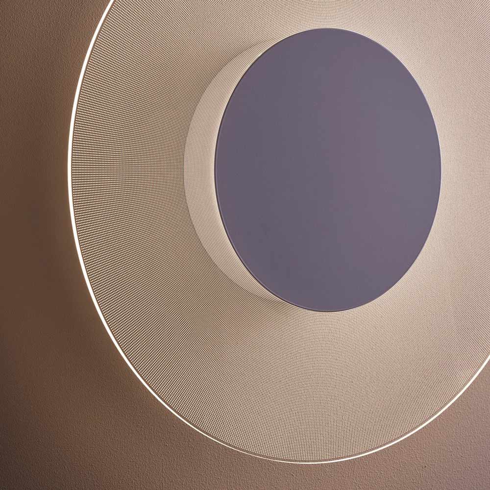 Halftone Bath Wall Light in Detail.