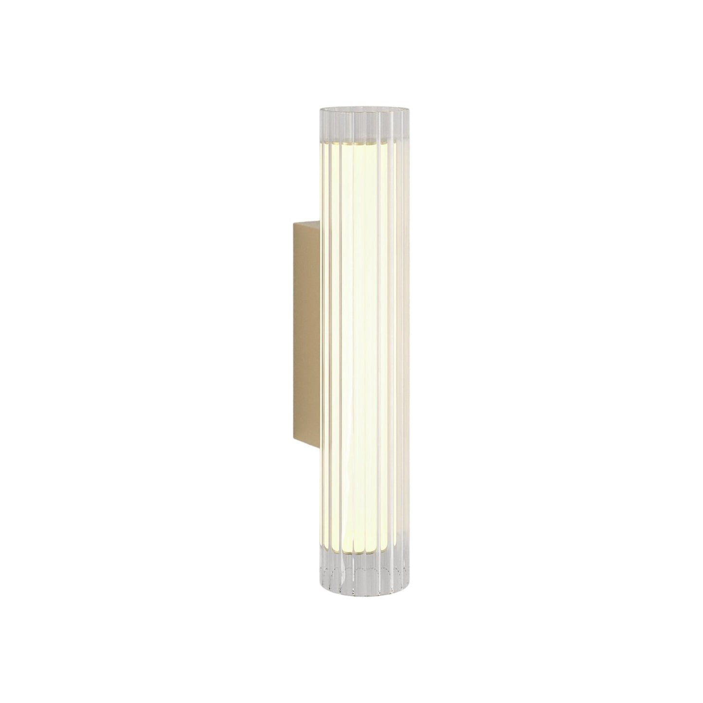 io LED Wall Light in Matt Gold (16.54-Inch).