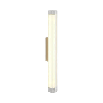 io LED Wall Light in Matt Gold (26.18-Inch).