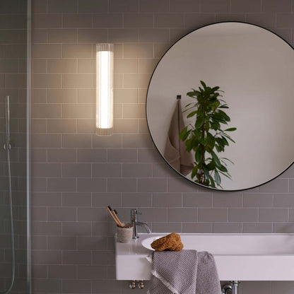 io LED Wall Light in bathroom.