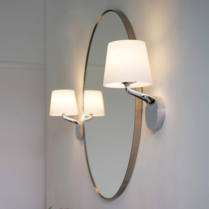 Millie Wall Light in bathroom.