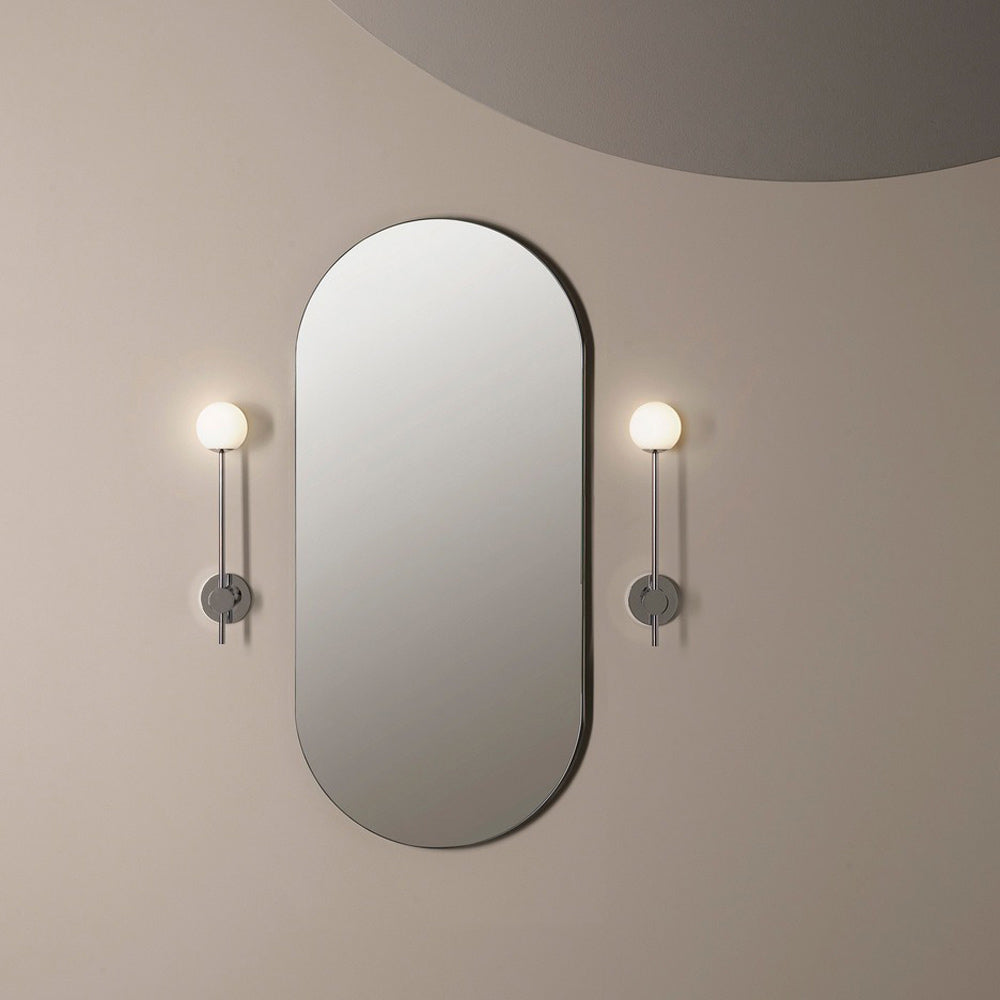 Orb Bath Wall Light in bathroom.