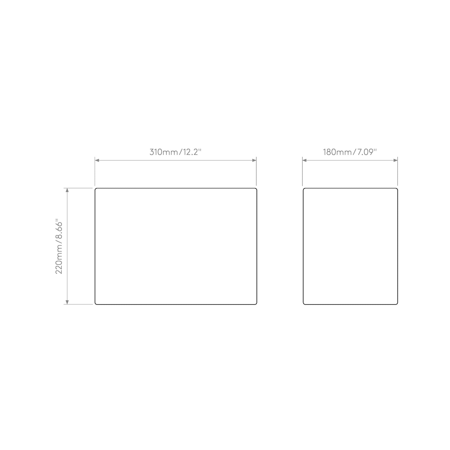 Stadium Shade - line drawing.