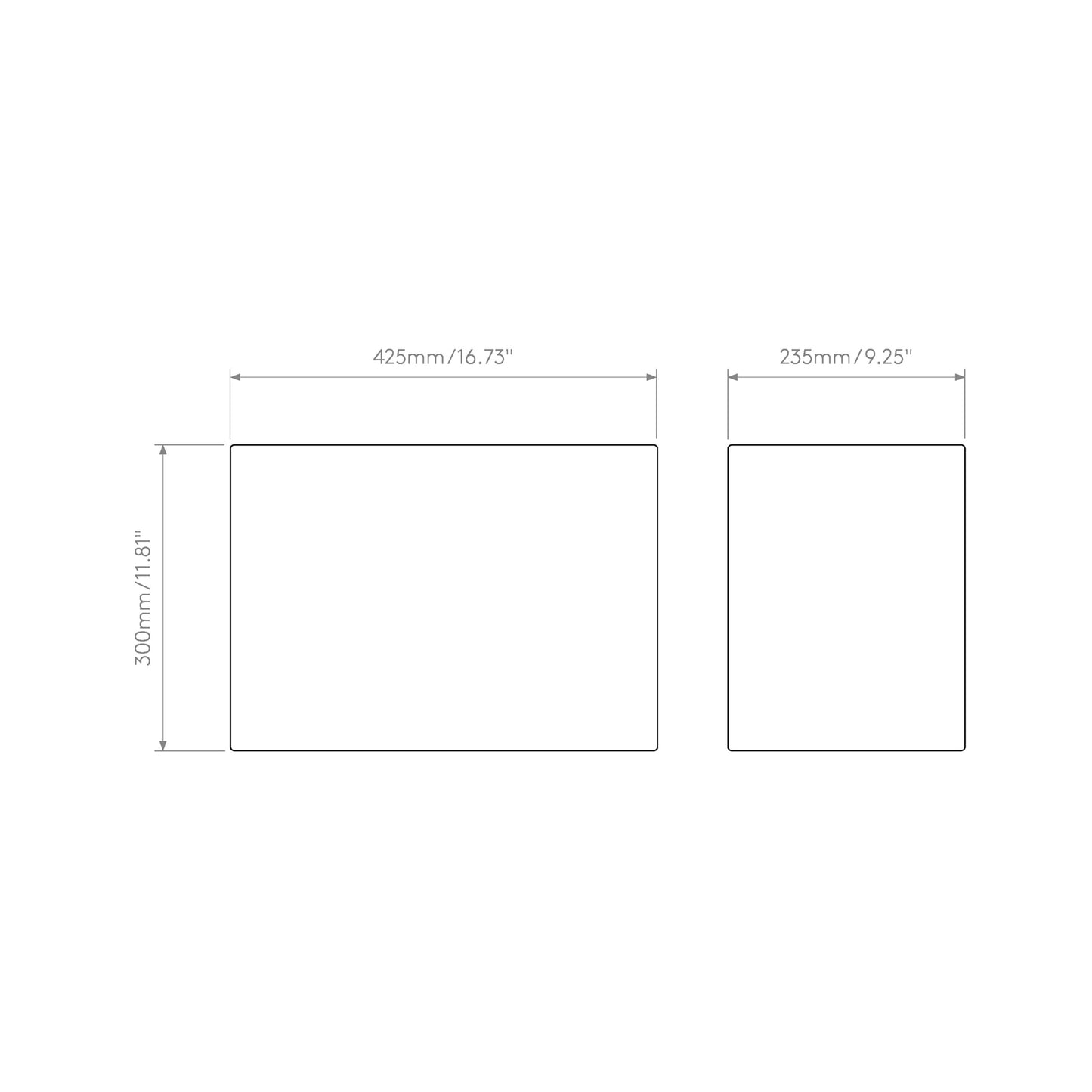 Stadium Shade - line drawing.