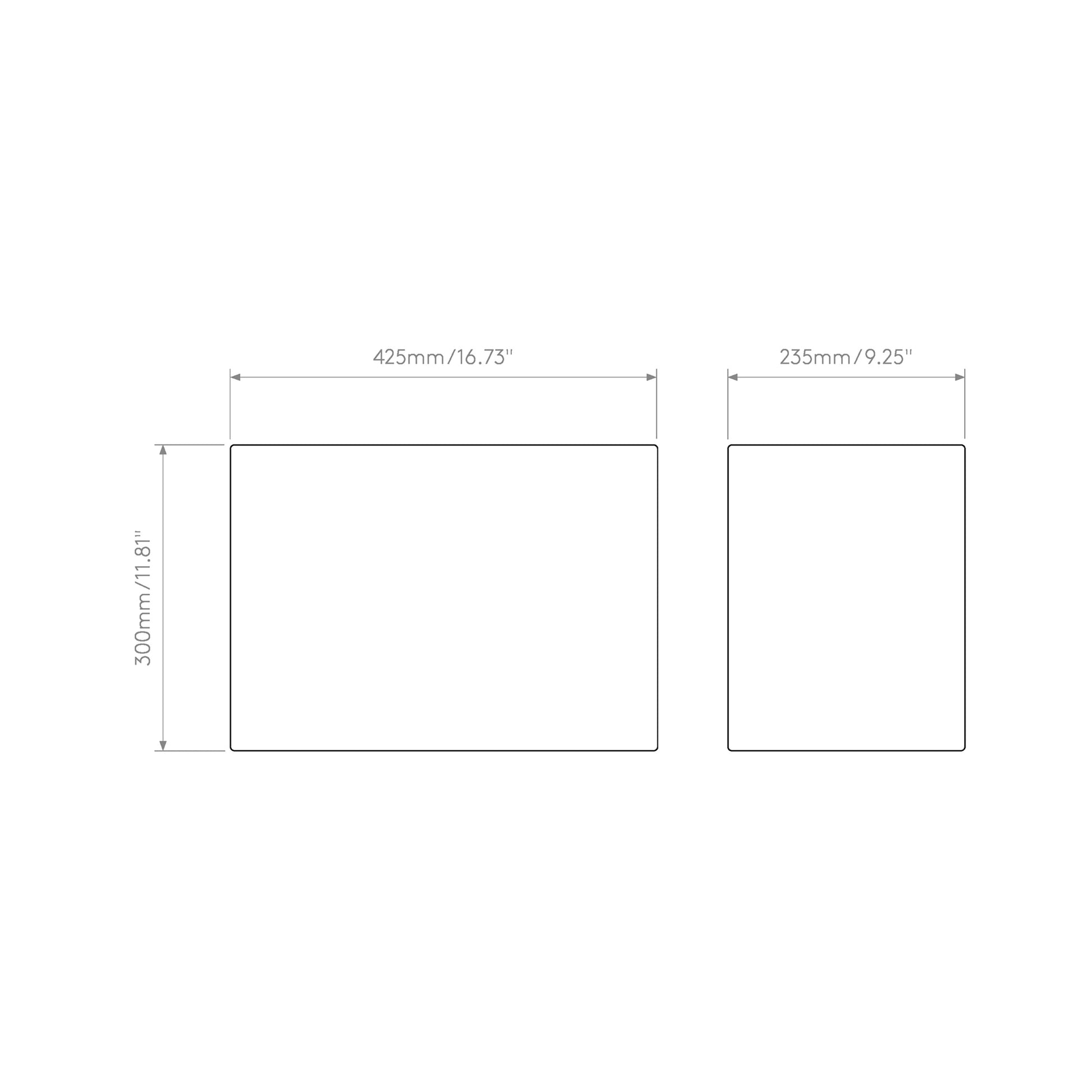 Stadium Shade - line drawing.