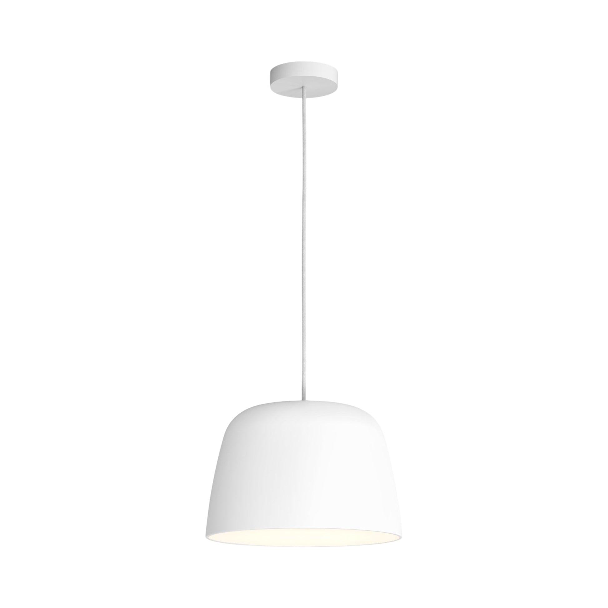 Taiko Pendant Light in Matt White.