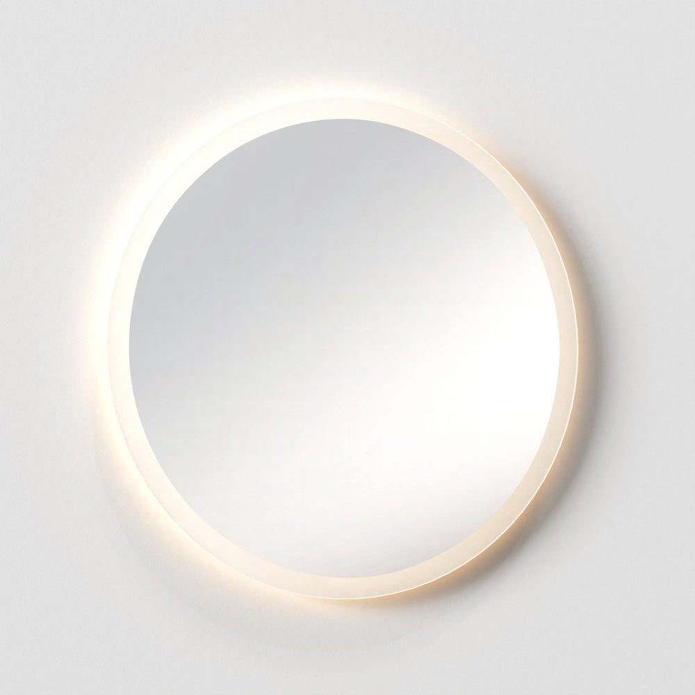 Varenna Round LED Illuminated Mirror in Detail.