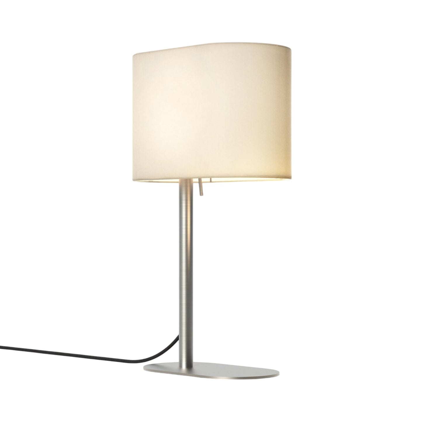 Venn Table Lamp in Matt Nickel (Putty).