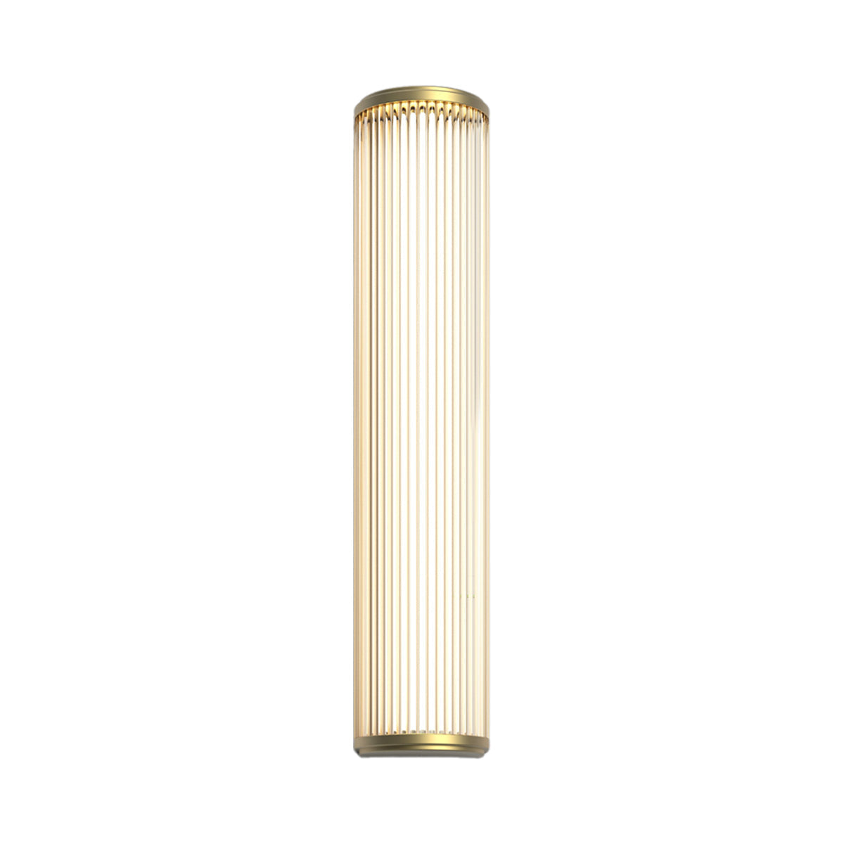 Versailles LED Wall Light in Matt Gold (23.62-Inch).