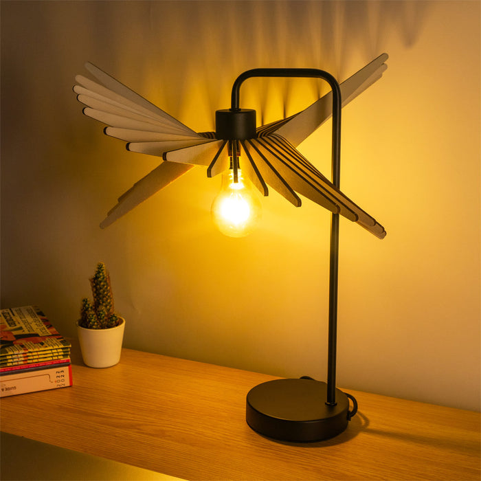 Ariel Table Lamp in living room.