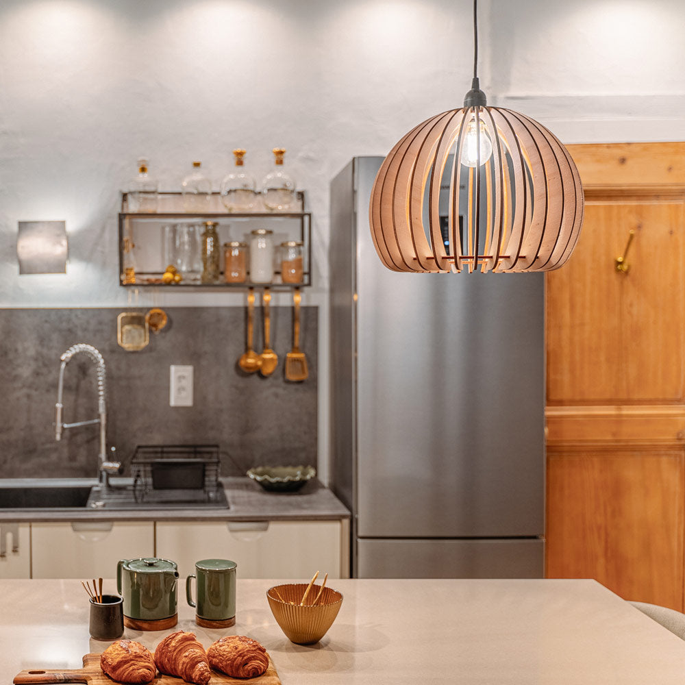 Atlas Pendant Light in kitchen.