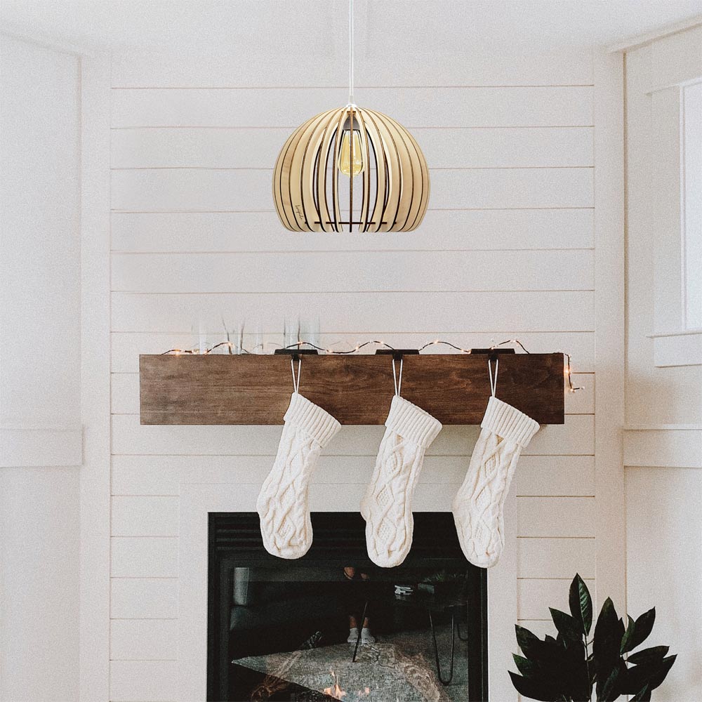 Atlas Pendant Light in living room.