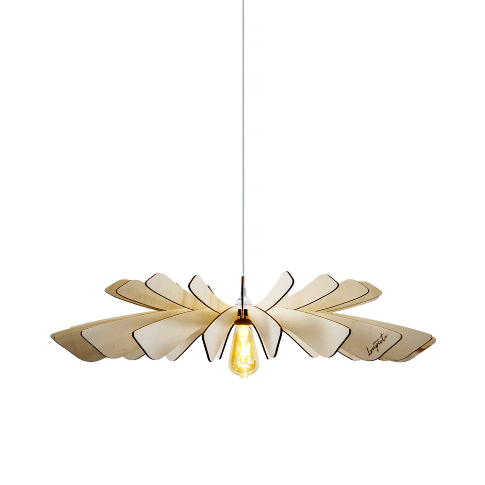 Aurora Pendant Light in White (Large).