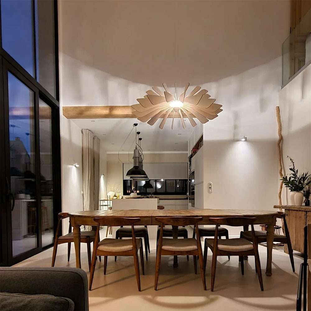 Aurora Pendant Light in dining room.