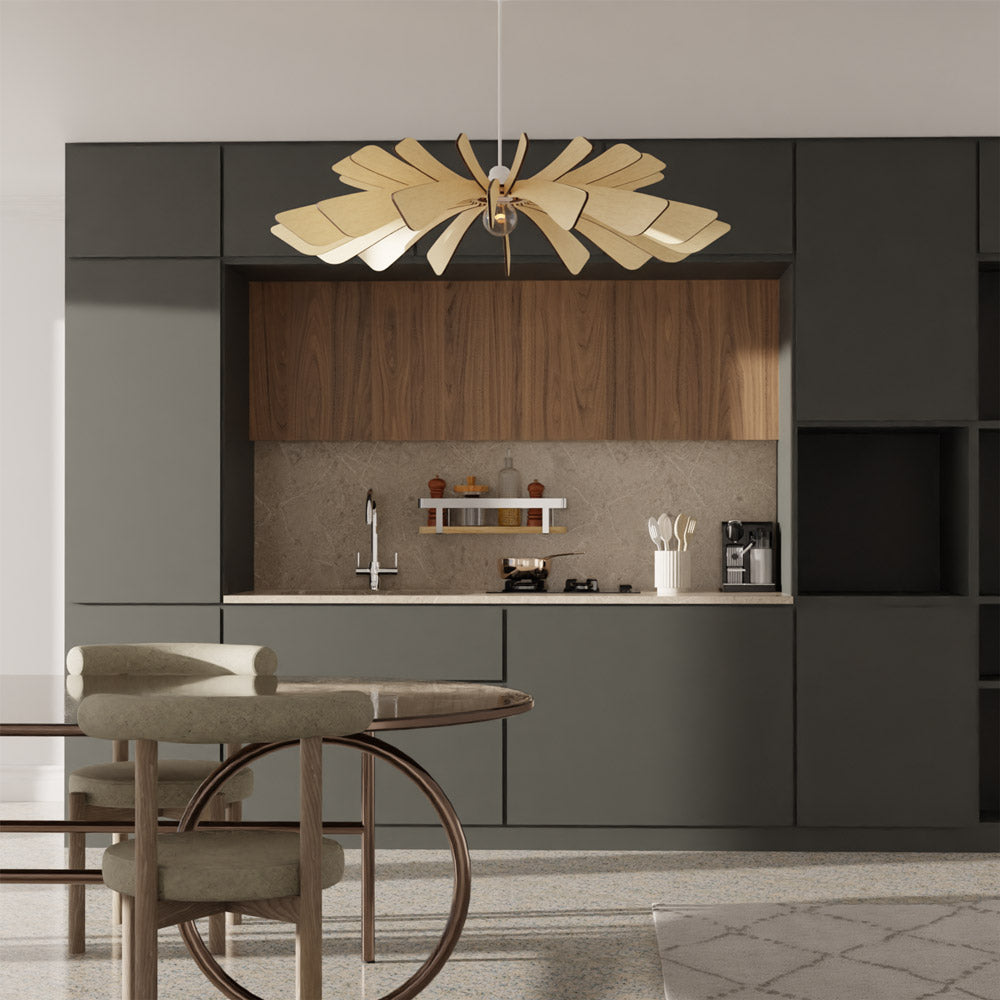 Aurora Pendant Light in kitchen.
