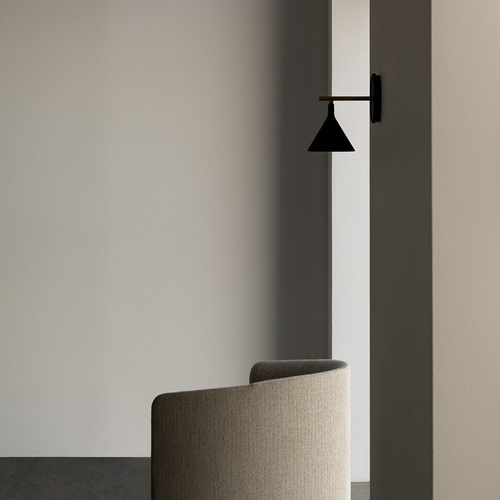 Cast Outdoor Wall Light in living room.