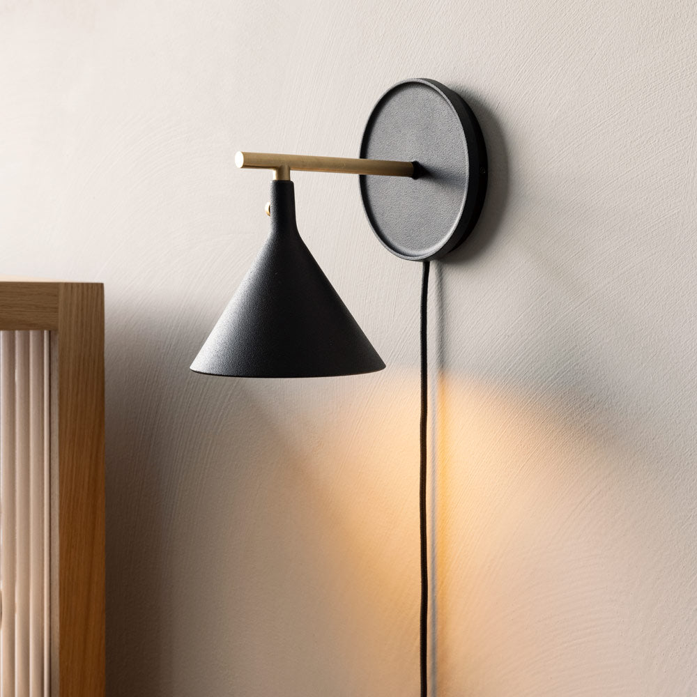 Cast Wall Light in living room.