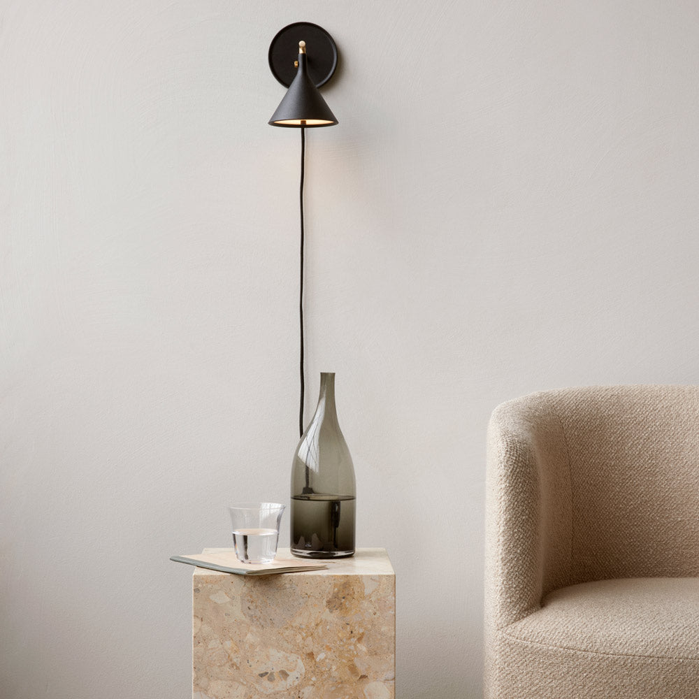 Cast Wall Light in living room.