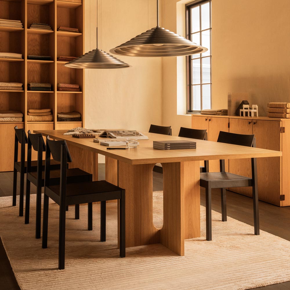 Chancery Pendant Light in dining room.