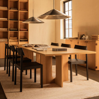 Chancery Pendant Light in dining room.
