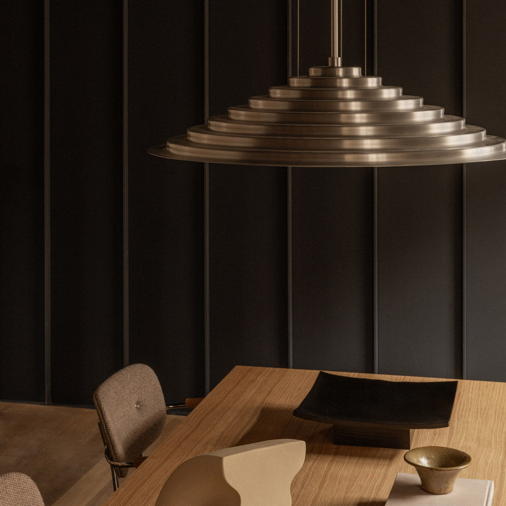 Chancery Pendant Light in living room.
