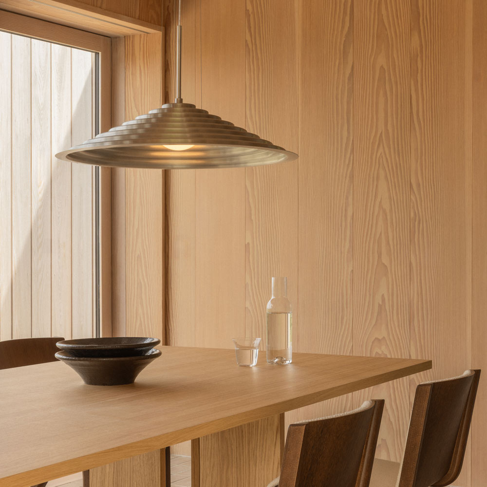 Chancery Pendant Light in dining room.