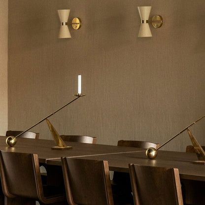 Collector Wall Light in dining room.