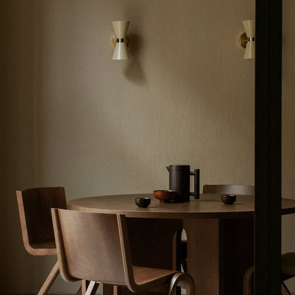 Collector Wall Light in dining room.