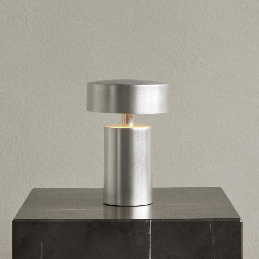 Column LED Rechargeable Table Lamp in Detail.