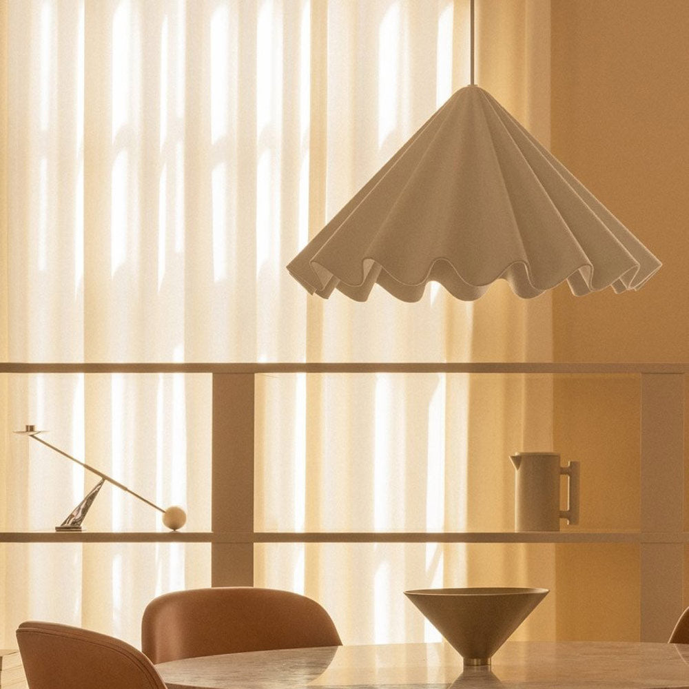 Dancing Pendant Light in dining room.