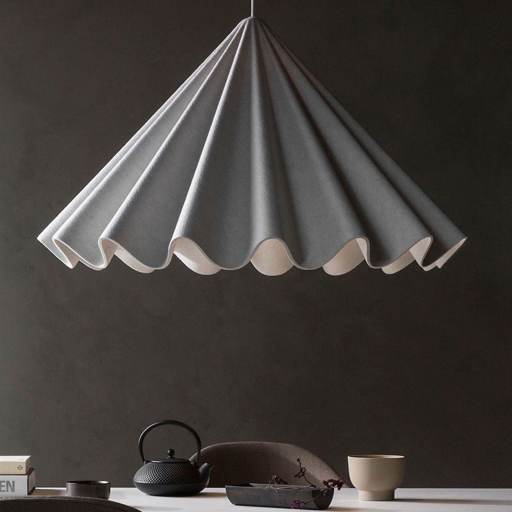Dancing Pendant Light in dining room.