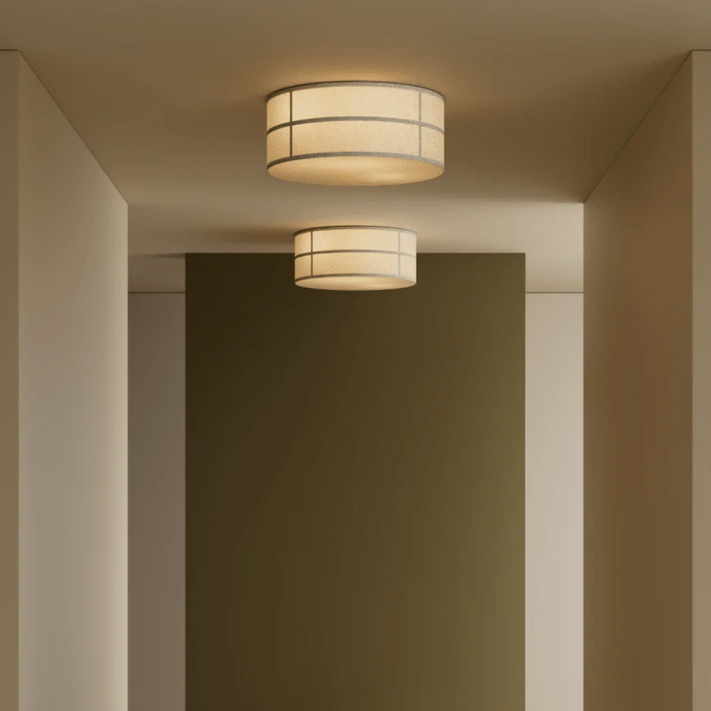 Hashira Flush Mount Ceiling Light in Detail.