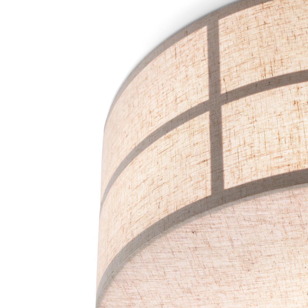 Hashira Flush Mount Ceiling Light in Detail.