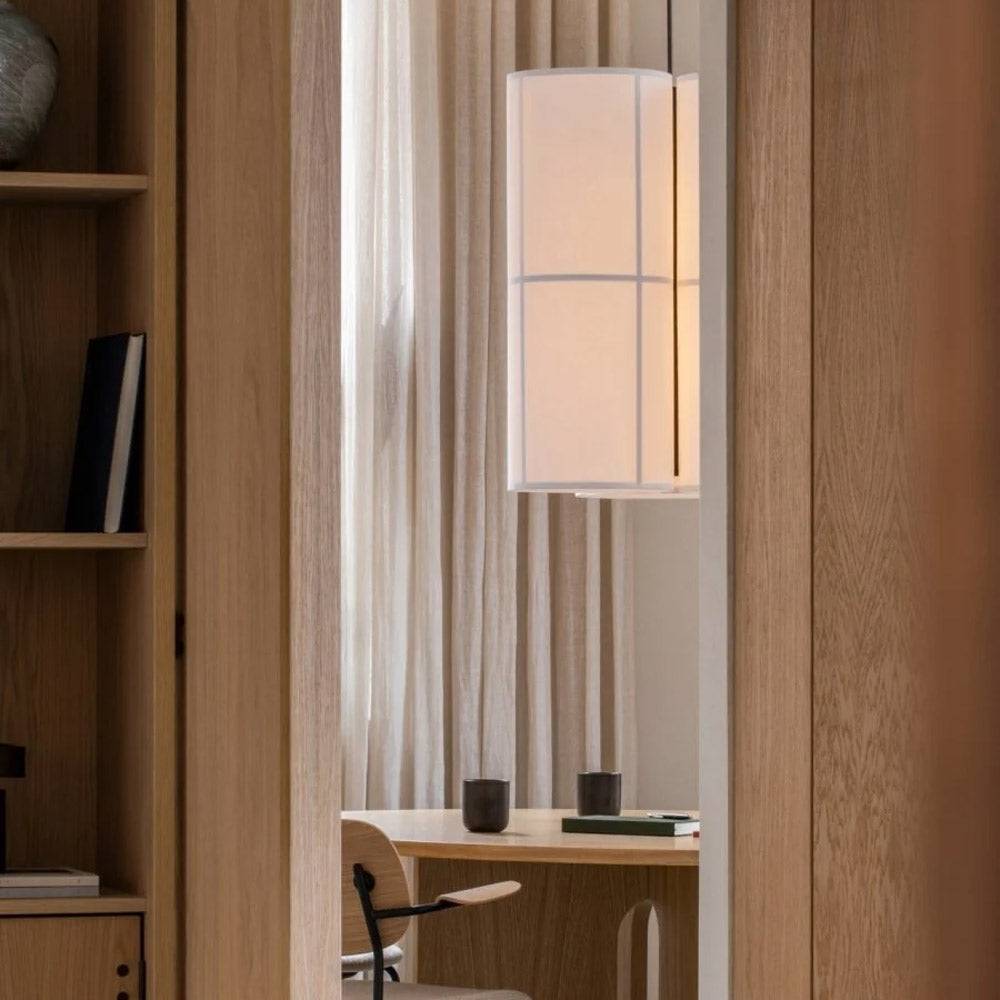 Hashira Single Pendant Light in dining room.