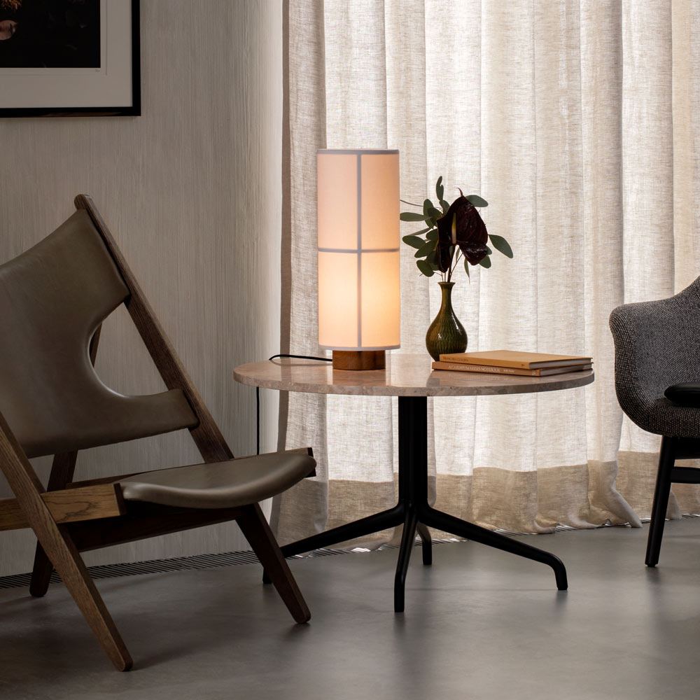 Hashira Table Lamp in living room.
