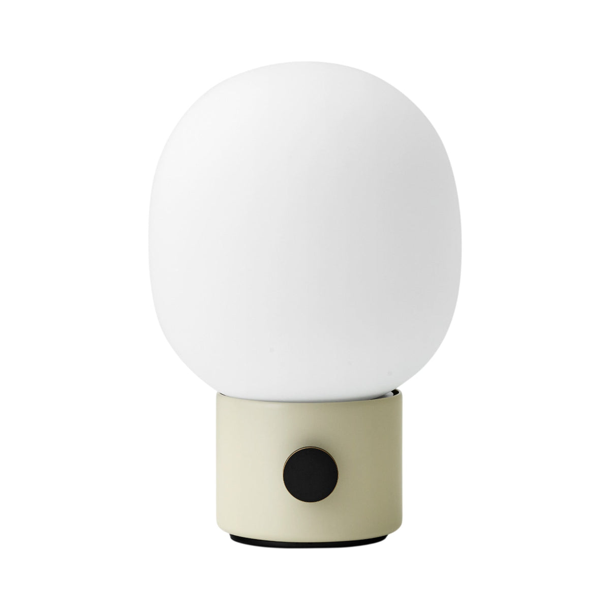 JWDA LED Rechargeable Table Lamp in Alabast White.