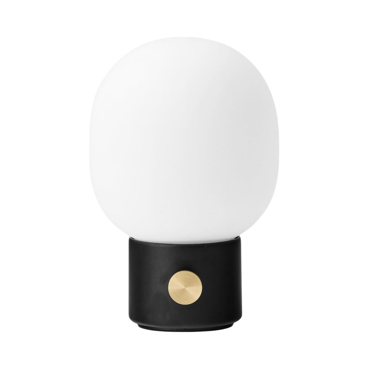 JWDA LED Rechargeable Table Lamp in  Black.