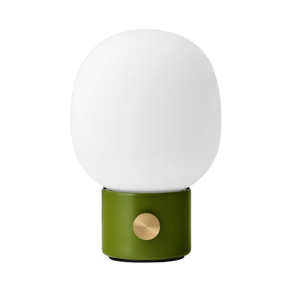 JWDA LED Rechargeable Table Lamp in Dusty Green.