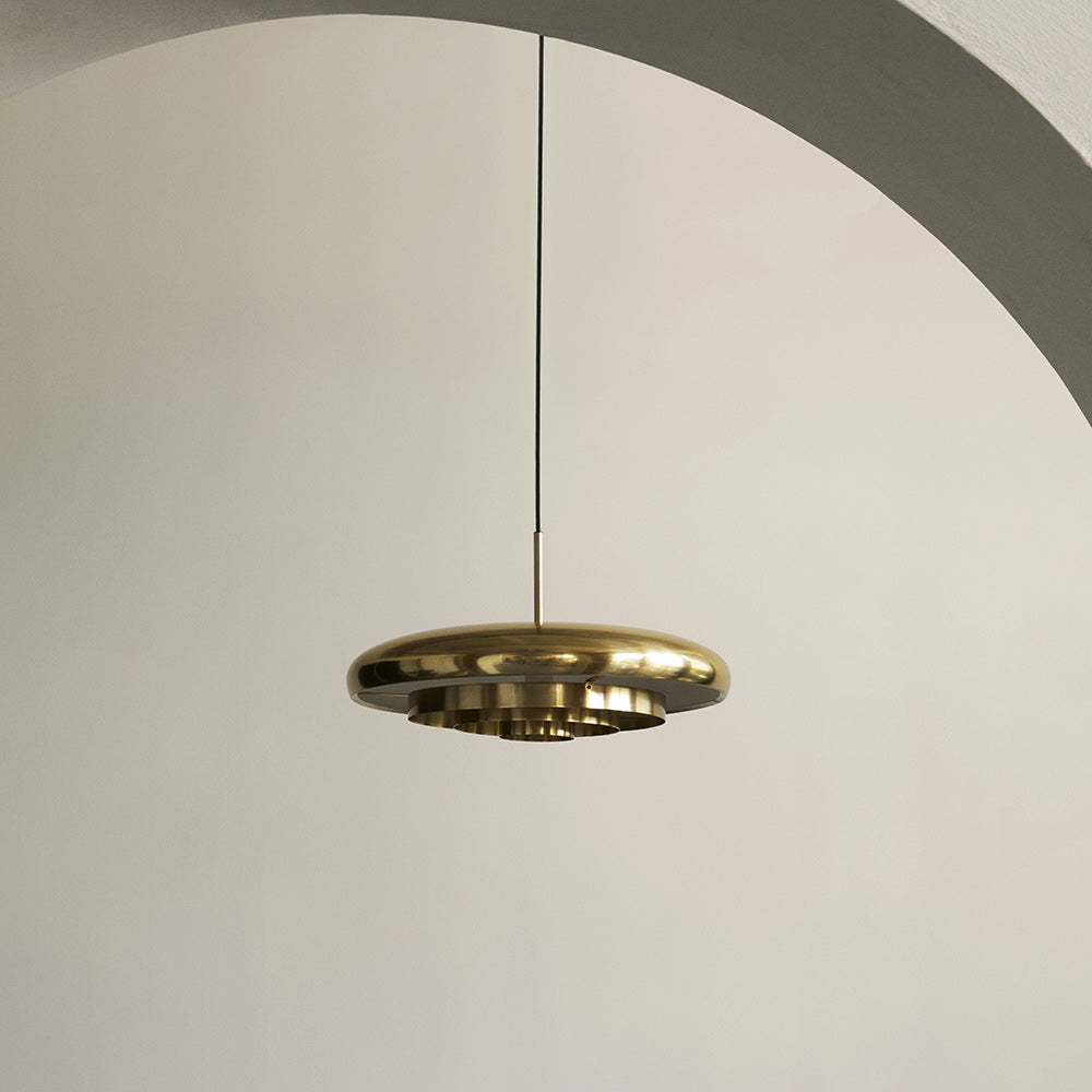 Resonant Pendant Light in Detail.