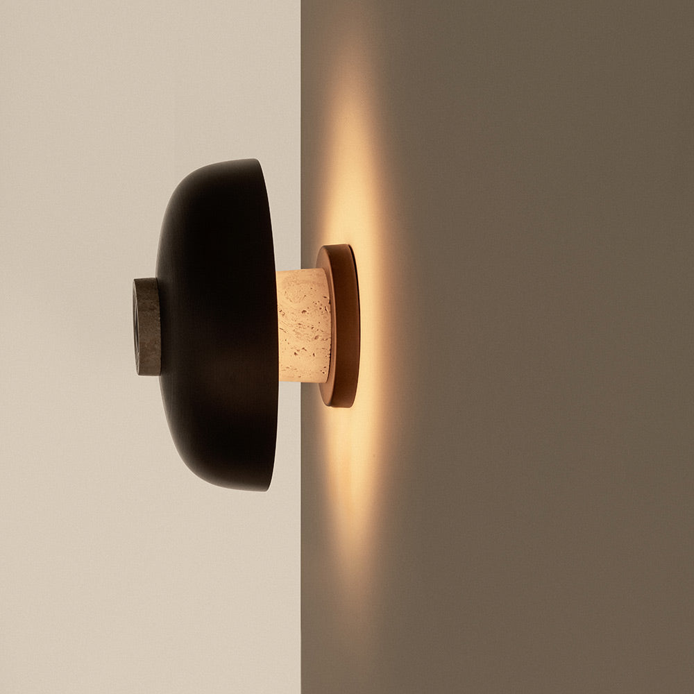 Reverse Wall Light in Detail.