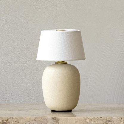 Torso LED Rechargeable Table Lamp in Detail.