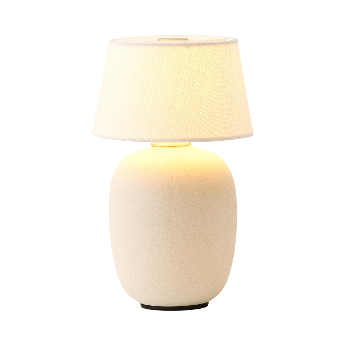 Torso LED Rechargeable Table Lamp in Detail.