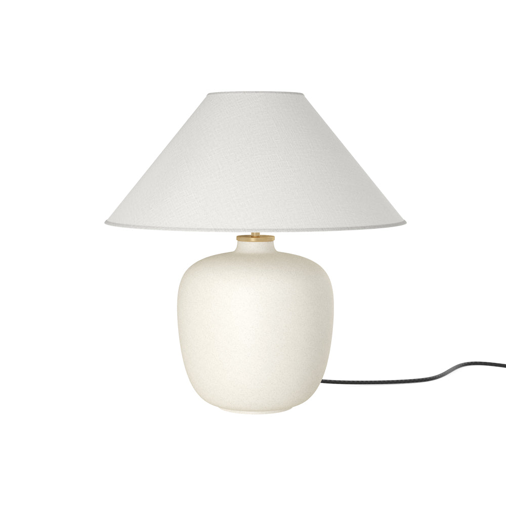 Torso Table Lamp in Sand.