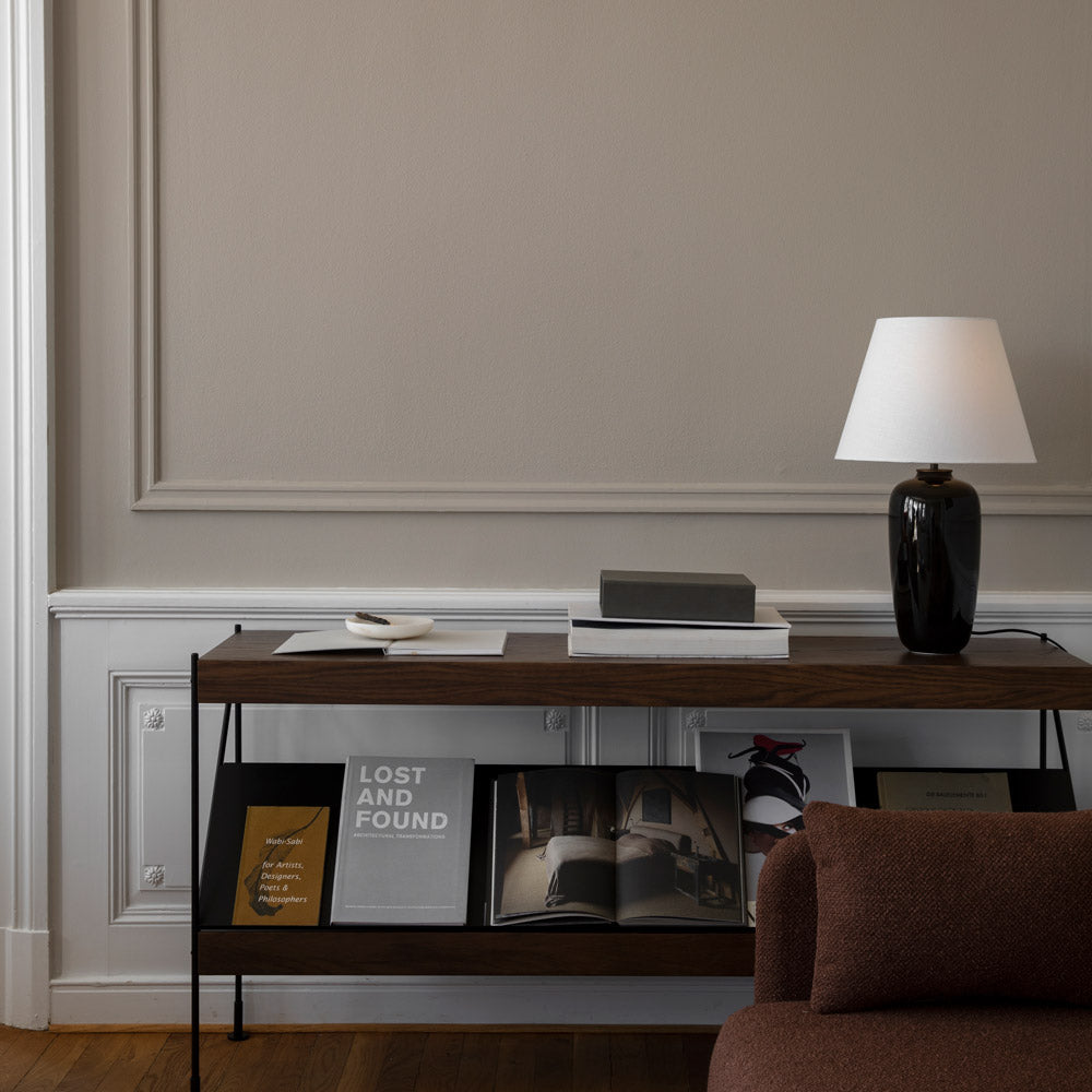 Torso Table Lamp in living room.