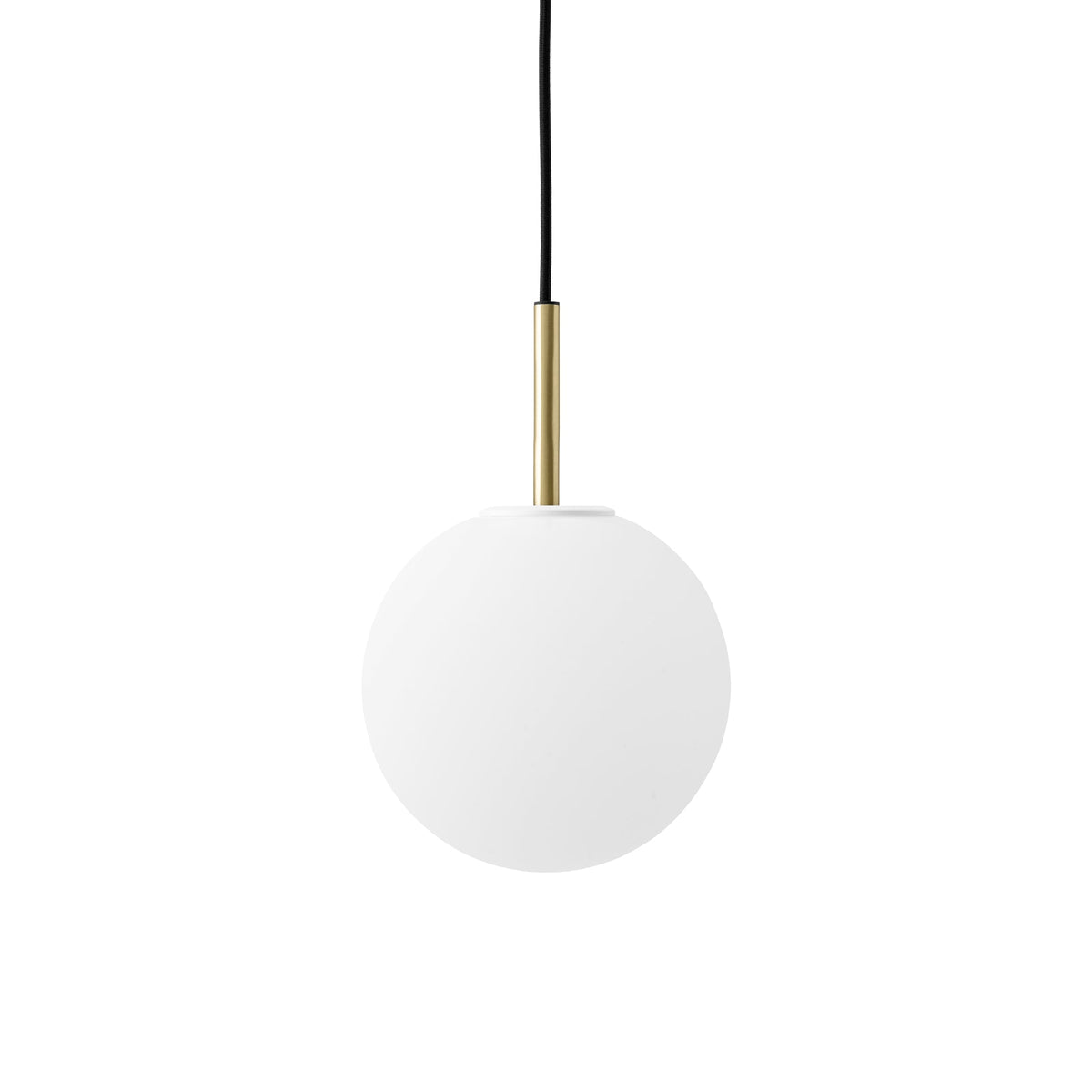 TR Pendant Light in Brushed Brass.