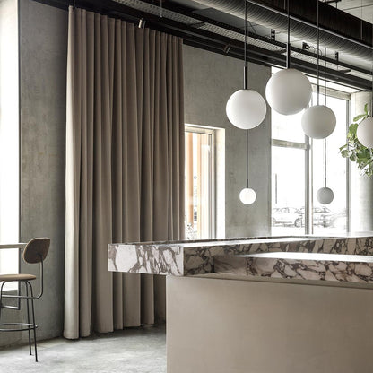 TR Pendant Light in living room.