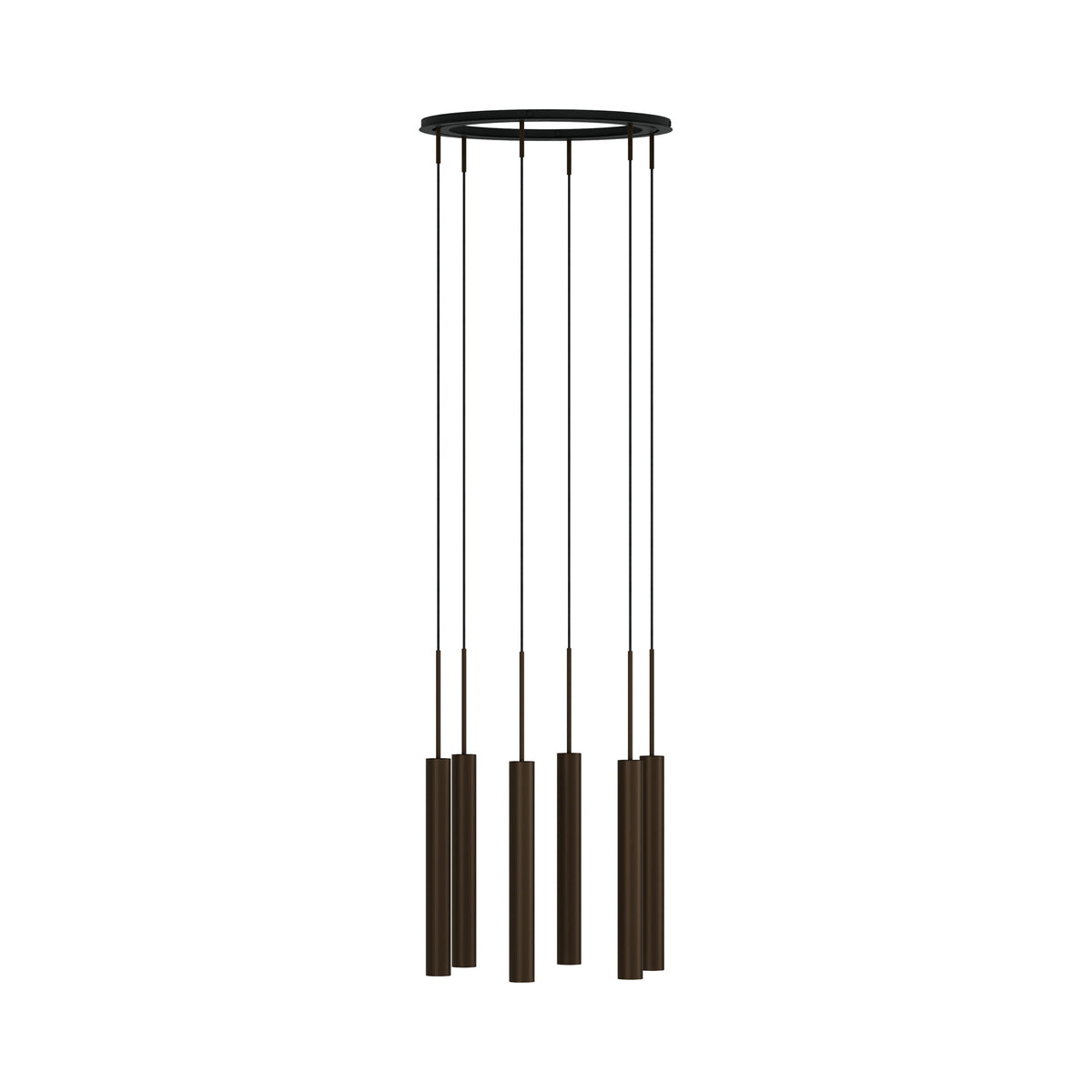 Tubulaire Chandelier (6-Light).