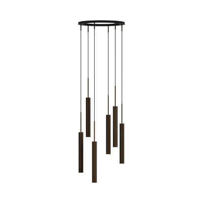 Tubulaire Chandelier in Detail.