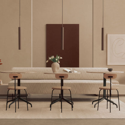Tubulaire Pendant Light in dining room.